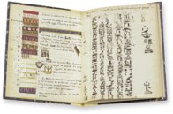 Champollions Notizbuch – NAF 20374 – Bibliothèque nationale de France (Paris, Frankreich) Faksimile