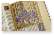 Chronik der Kreuzzüge: Die Passage von d'Outremer – Club Bibliófilo Versol – Fr. 5594 – Bibliothèque nationale de France (Paris, Frankreich)