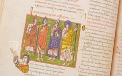 Codex Albeldense – Testimonio Compañía Editorial – D.I.2 – Real Biblioteca del Monasterio (San Lorenzo de El Escorial, Spanien)