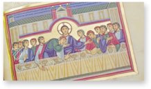 Codex Aureus Escorialensis – Testimonio Compañía Editorial – Vitr. 17 – Real Biblioteca del Monasterio de San Lorenzo de El Escorial (San Lorenzo de El Escorial, Spanien) Codex Aureus Escorialensis – Testimonio Compañía Editorial – Vitr. 17 – Real Biblioteca del Monasterio de San Lorenzo de El Escorial (San Lorenzo de El Escorial, Spanien)