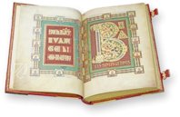 Codex Aureus Escorialensis – Vitr. 17 – Real Biblioteca del Monasterio (San Lorenzo de El Escorial, Spanien) Faksimile