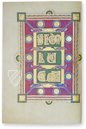 Codex Aureus Escorialensis – Vitr. 17 – Real Biblioteca del Monasterio (San Lorenzo de El Escorial, Spanien) Faksimile