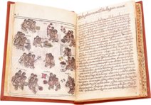 Codex aus Michoacán – Testimonio Compañía Editorial – Ç.IV.5 – Real Biblioteca del Monasterio de San Lorenzo de El Escorial (San Lorenzo de El Escorial, Spanien)