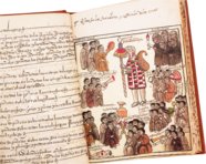 Codex aus Michoacán – Testimonio Compañía Editorial – Ç.IV.5 – Real Biblioteca del Monasterio de San Lorenzo de El Escorial (San Lorenzo de El Escorial, Spanien)