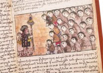 Codex aus Michoacán – Testimonio Compañía Editorial – Ç.IV.5 – Real Biblioteca del Monasterio de San Lorenzo de El Escorial (San Lorenzo de El Escorial, Spanien)