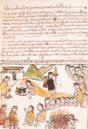 Codex aus Michoacán – Testimonio Compañía Editorial – Ç.IV.5 – Real Biblioteca del Monasterio de San Lorenzo de El Escorial (San Lorenzo de El Escorial, Spanien)