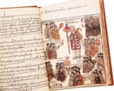 Codex aus Michoacán – Testimonio Compañía Editorial – Ç.IV.5 – Real Biblioteca del Monasterio (San Lorenzo de El Escorial, Spanien)