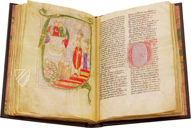 Codex Calixtinus – Siloé, arte y bibliofilia – Ms. 2631 – Universidad de Salamanca / Archivo de la Catedral (Salamanca, Spanien)