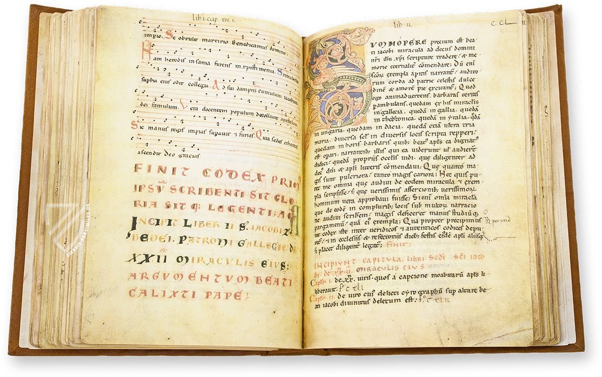 Codex Calixtinus von Santiago de Compostela