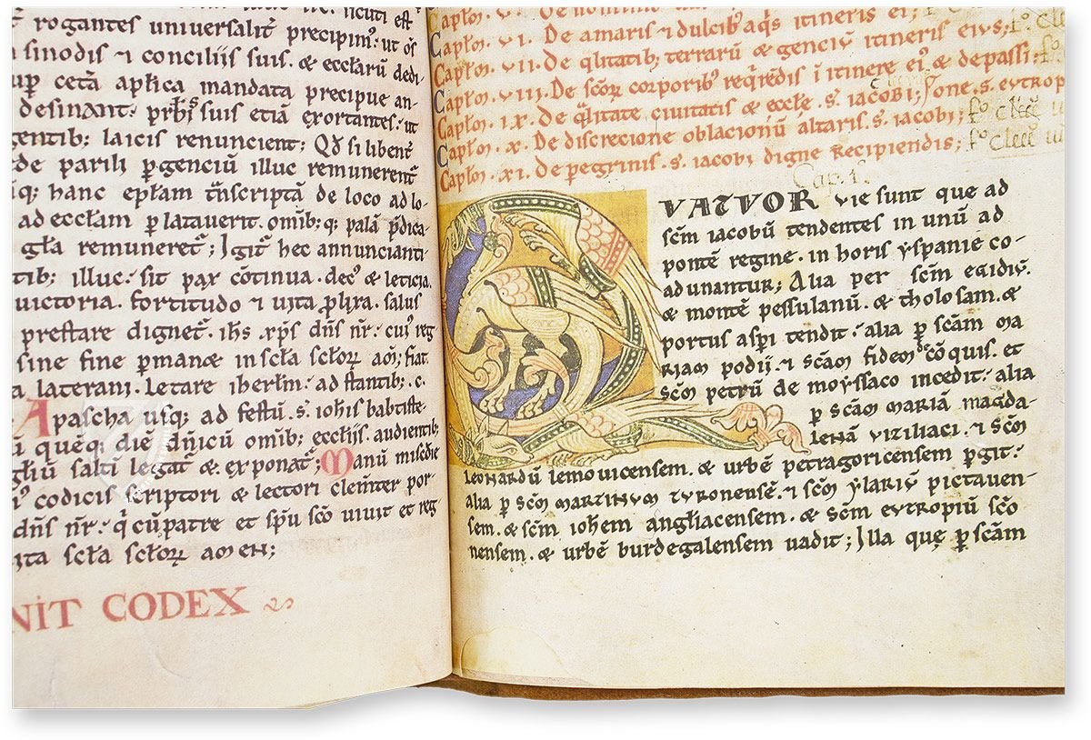 Codex Calixtinus von Santiago de Compostela