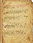 Codex Laurentianus Mediceus – Typis Regiae Officinae Polygraphicae – Plut. 39, 1 – Biblioteca Medicea Laurenziana (Florenz, Italien)