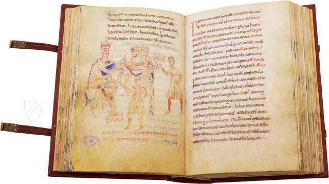 Codex Legum Langobardorum – CAPSA, Ars Scriptoria – Cod. Cavense 4 – Biblioteca Statale del Monumento Nazionale della Badia (Cava de' Tirreni, Italien)