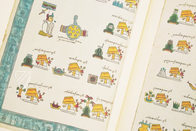 Codex Mendoza – Instituto Nacional de Antropología e Historia – MS. Arch. Selden. A. 1 – Bodleian Library (Oxford, Vereinigtes Königreich) Codex Mendoza – Instituto Nacional de Antropología e Historia – MS. Arch. Selden. A. 1 – Bodleian Library (Oxford, Vereinigtes Königreich)