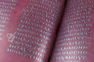 Codex Purpureus Rossanensis – Akademische Druck- u. Verlagsanstalt (ADEVA) – Cod. 1 – Museo dell'Arcivescovado di Rossano Calabro (Rossano Calabro, Italien)