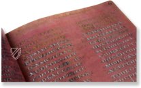 Codex Purpureus Rossanensis – Akademische Druck- u. Verlagsanstalt (ADEVA) – Museo dell'Arcivescovado di Rossano Calabro (Rossano Calabro, Italien)