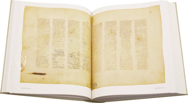 Codex Sinaiticus –  Hendrickson Publishers – Add MS 43725 / Cod. gr. I / MS gr. 2, Ms. Gr. 259, MS gr. 843, MS OLDP O 156  – British Library (London, Vereinigtes Königreich) / Universitätsbibliothek Leipzig (Leipzig, Deutschland) / Russische Natio