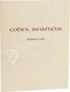 Codex Sinaiticus –  Hendrickson Publishers – Add MS 43725 / Cod. gr. I / MS gr. 2, Ms. Gr. 259, MS gr. 843, MS OLDP O 156  – British Library (London, Vereinigtes Königreich) / Universitätsbibliothek Leipzig (Leipzig, Deutschland) / Russische Natio