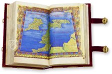 Cosmographia des Claudius Ptolemäus - Codex Paris – Ms. Lat. 10764 – Bibliothèque nationale de France (Paris, Frankreich) Faksimile
