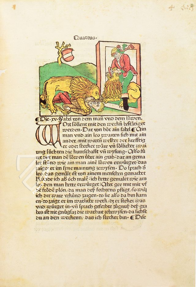 Aesopus - Vita et Fabulae – Il Bulino, edizioni d'arte – Museum Otto Schäfer (Schweinfurt, Deutschland)