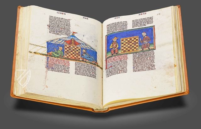 Buch der Spiele von König Alfons des Weisen – Scriptorium – T.I.6 – Real Biblioteca del Monasterio (San Lorenzo de El Escorial, Spanien)