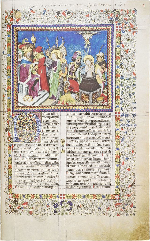 Apokalypse der Herzöge von Savoyen – Club Bibliófilo Versol – ms. Vit. I – Real Biblioteca del Monasterio (San Lorenzo de El Escorial, Spanien)