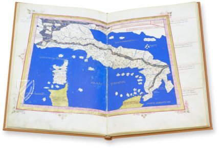 Atlas des Borso d'Este – Il Bulino, edizioni d'arte – Lat. 463 = α.X.1.3 – Biblioteca Estense Universitaria (Modena, Italien)