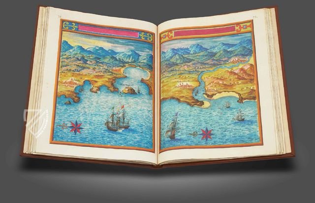 Atlas des Pedro de Texeira – Siloé, arte y bibliofilia – Cod. Min. 46 – Österreichische Nationalbibliothek (Wien, Österreich)