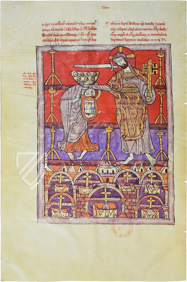 Beatus von Liébana - Codex von Navarra – Millennium Liber – Ms. Nouv. Acq. Lat. 1366 – Bibliothèque nationale de France (Paris, Frankreich)