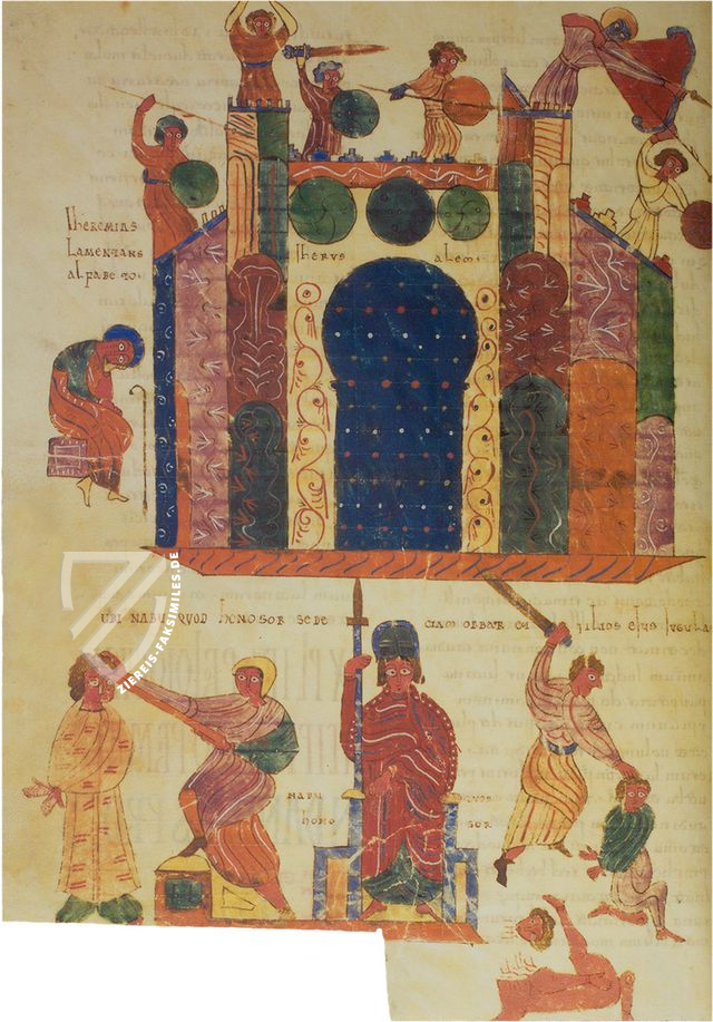 Beatus von Liébana - Codex Valcavado – Testimonio Compañía Editorial – 433 – Biblioteca Histórica de Santa Cruz - Universidad de Valladolid (Valladolid, Spanien)