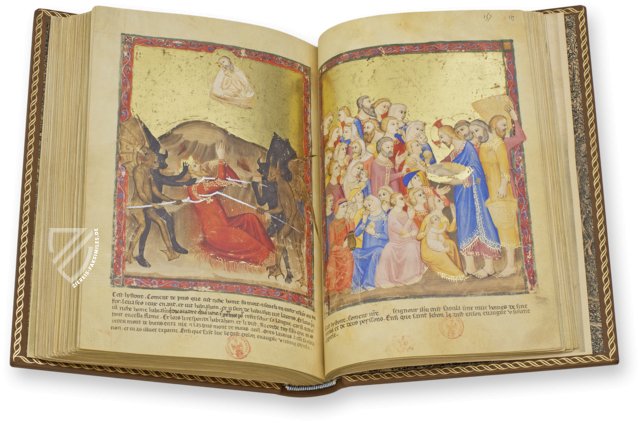 Bible moralisée aus Neapel – Français 9561 – Bibliothèque nationale de France (Paris, Frankreich)