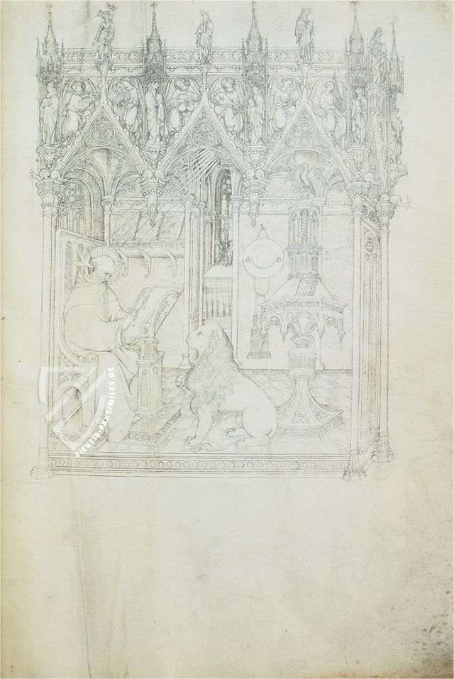 Bible moralisée der Brüder Limburg – Patrimonio Ediciones – Ms. Fr. 166 – Bibliothèque nationale de France (Paris, Frankreich)