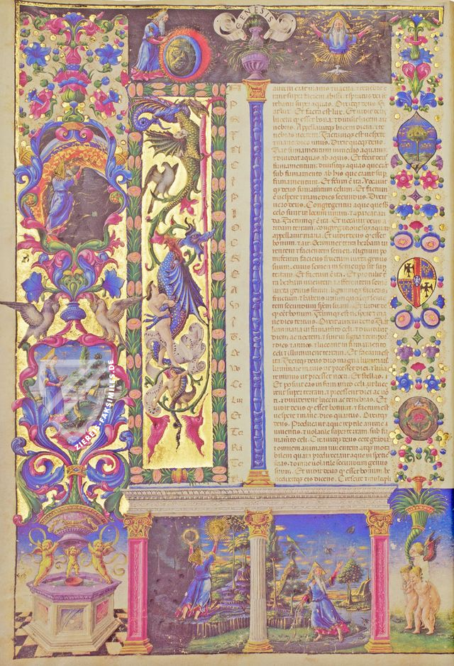 Bibel des Borso d’Este – Franco Cosimo Panini Editore – Mss. Lat. 422 e Lat.423 – Biblioteca Estense Universitaria (Modena, Italien)