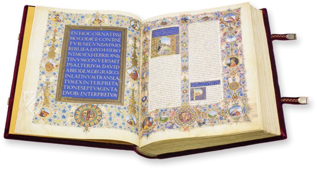 Bibel des Federico da Montefeltro – Mss. Urb. Lat. 1 e Urb. Lat. 2 – Biblioteca Apostolica Vaticana (Vaticanstadt, Vaticanstadt)