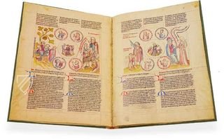 Biblia Pauperum – Belser Verlag – Pal. lat. 871 – Biblioteca Apostolica Vaticana (Vatikanstadt, Vatikanstadt)