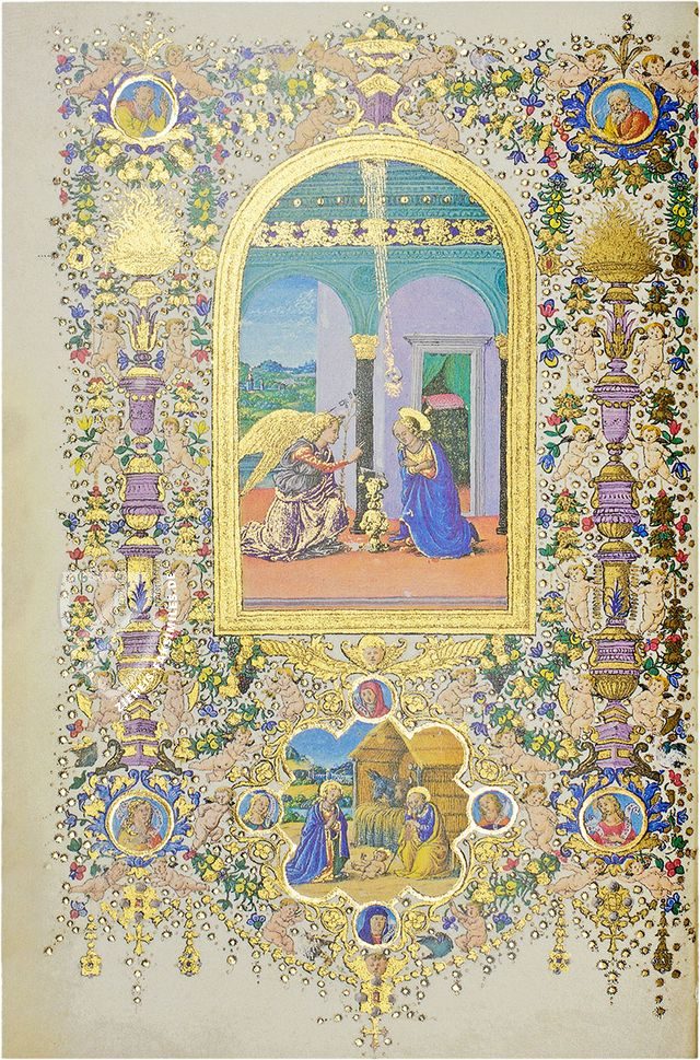 Stundenbuch des Lorenzo de’ Medici – Franco Cosimo Panini Editore – Ms. Ashburnam 1874 – Biblioteca Medicea Laurenziana (Florenz, Italien)