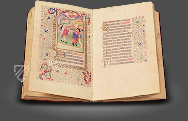 Stundenbuch der Marguerite de Bourbon – Scriptorium – Reg. 6 – Biblioteca Lázaro Galdiano (Madrid, Spanien)