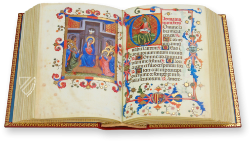 Stundenbuch der Maria von Navarra – M. Moleiro Editor – Ms. Lat. I 104/12640 – Biblioteca Nazionale Marciana (Venedig, Italien)