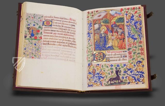 Stundenbuch von Rouen – Testimonio Compañía Editorial – Illuminated 42 – Biblioteca Nacional de Portugal (Lissabon, Portugal)