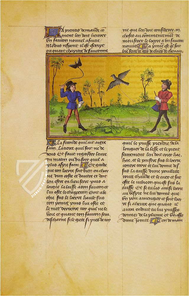 Jagdbuch des Königs Modus – Akademische Druck- u. Verlagsanstalt (ADEVA) – Ms. 10218 – Bibliothèque Royale de Belgique (Brüssel, Belgien)