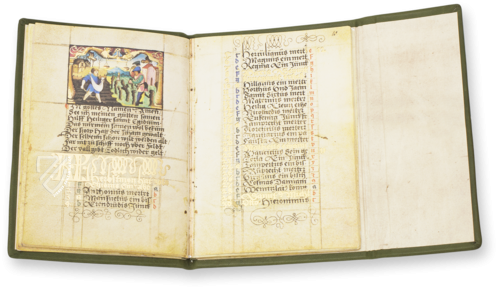 Albrecht Glockendons goldener Kalender aus dem Jahre 1526 Faksimile