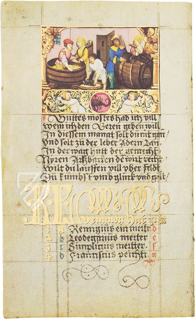 Albrecht Glockendon Kalender von 1526