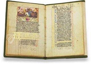 Albrecht Glockendons goldener Kalender aus dem Jahre 1526 Faksimile