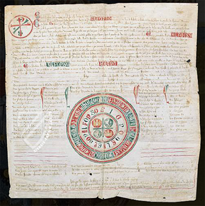 Carta Puebla von Ciudad Real – Millennium Liber – Archivo del Ayuntamiento (Ciudad Real, Spanien)