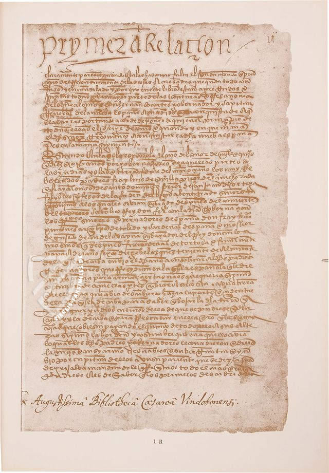 Cartas de Relacion de la conquista de la Nueva Espana â Akademische Druck- u. Verlagsanstalt (ADEVA) â Cod. Vindob. S. N. 1600 â Ăsterreichische Nationalbibliothek (Wien, Ăsterreich) Cartas de Relacion de la conquista de la Nueva Espana â Akademische Druck- u. Verlagsanstalt (ADEVA) â Cod. Vindob. S. N. 1600 â Ăsterreichische Nationalbibliothek (Wien, Ăsterreich)