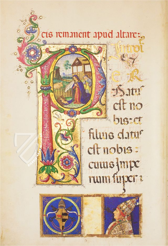 Weihnachtsmissale des Borgia-Papstes Alexander VI. – Belser Verlag – Borg. lat. 425 – Biblioteca Apostolica Vaticana (Vatikanstadt, Vatikanstadt)