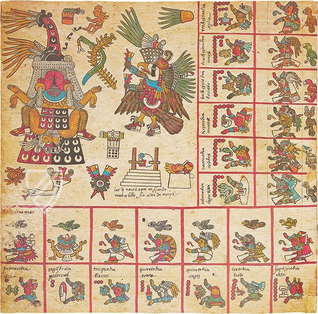 Codex Borbonicus – Akademische Druck- u. Verlagsanstalt (ADEVA) – Y120 – Bibliothèque de l´Assemblée Nationale (Paris, Frankreich)