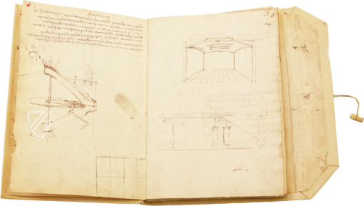 Leonardo da Vinci: Codex Trivulzianus – Giunti Editore – ms. 2162 – Biblioteca Trivulziana del Castello Sforzesco (Mailand, Italien)