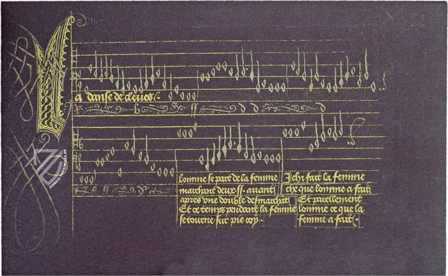 Tanzbüchlein der Margarete von Österreich – Akademische Druck- u. Verlagsanstalt (ADEVA) – Ms. 9085 – Bibliothèque Royale de Belgique (Brüssel, Belgien)