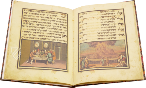 Darmstädter Pessach-Haggadah - Codex Orientalis 7 – Akademische Druck- u. Verlagsanstalt (ADEVA) – Codex orientalis 7 – Hessische Landes- und Hochschulbibliothek (Darmstadt, Deutschland)