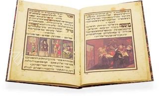 Darmstädter Pessach-Haggadah - Codex Orientalis 7 – Akademische Druck- u. Verlagsanstalt (ADEVA) – Codex orientalis 7 – Hessische Landes- und Hochschulbibliothek (Darmstadt, Deutschland)